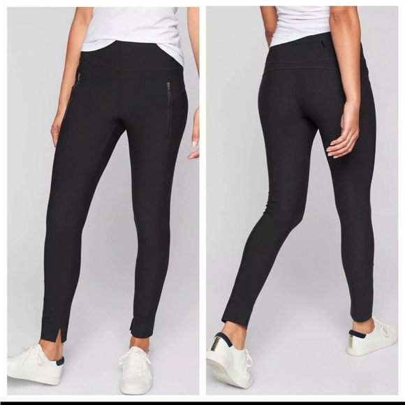 ATHLETA Stellar Tight Leggings Pull On City Travel Commute UPF50, size S - Picture 2 of 9